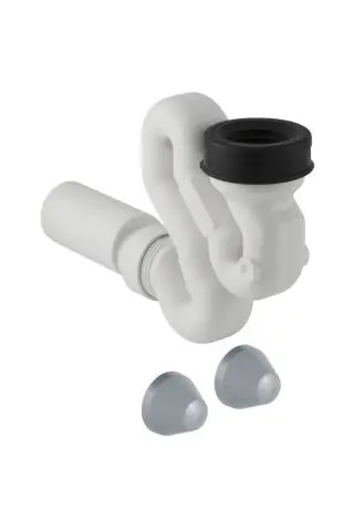 Geberit Ablauf fuer Urinal Taro weiss Absaugeformstueck 152942111