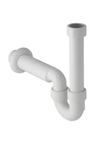 Geberit Geruchsverschluss weiss alpin d 50mm fuer Wasch- od. Geschirrspuelm. Abl. in PP 152702111