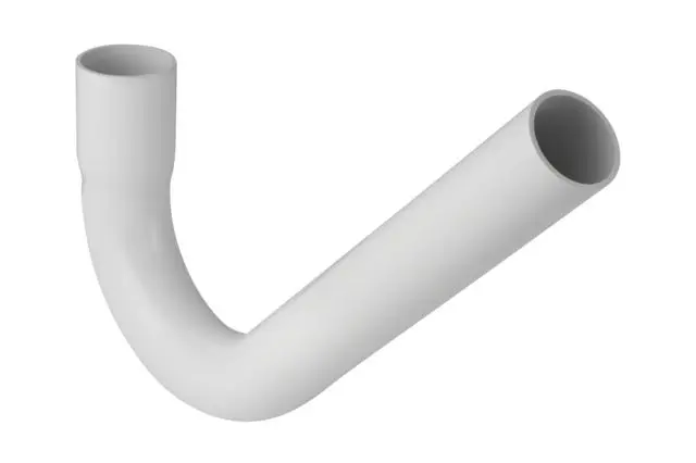 Geberit Spuelbogen 135 Grad 30x9 cm weiss alpin d 44 mm 118021111