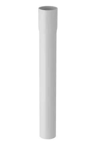 Geberit Spuelrohrverlaengerung mit Muffe L 30 cm bahamabeige 118131101