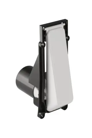 Geberit Betaetigungstaste weiss alpin m.Kolbengehaeuse fuer pneum.Urinal Handausl. 240048111