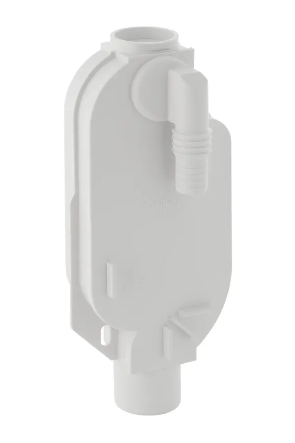 Geberit Siphonkoerper weiss zu Wandeinbausiphon fuer Waschmaschine 862173111