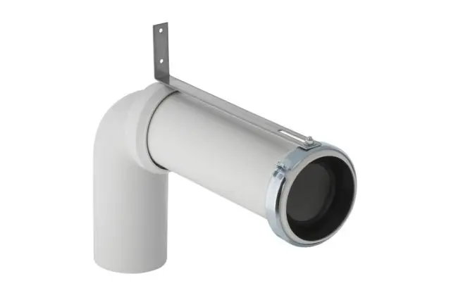 Geberit Anschluss-Set zu WC mit Abgangsbogen Stutzen und Befestigungswinkel 152647001