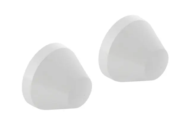 Geberit Abdeckkappen weiss alpin mit Unterlagscheiben 217713111