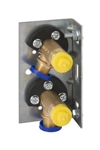 Geberit GIS Armaturenplatte fuer Vertikalarmaturen 461746001