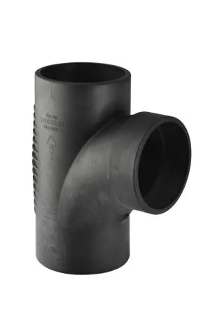 Geberit Silent-db20 AbzweigMAX DN100/100 mit Innenradius 88,5  Grad 310108141