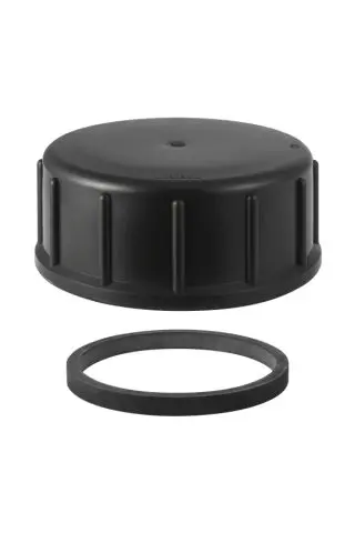 Geberit Verschlusskappe PE DN100 passend zu Reinigungsrohr 367781161
