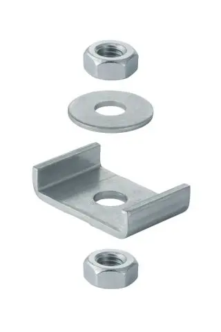 Geberit PluviaFix Abhaengeset fuer Tragschiene 250/315 verzinkt 363862001