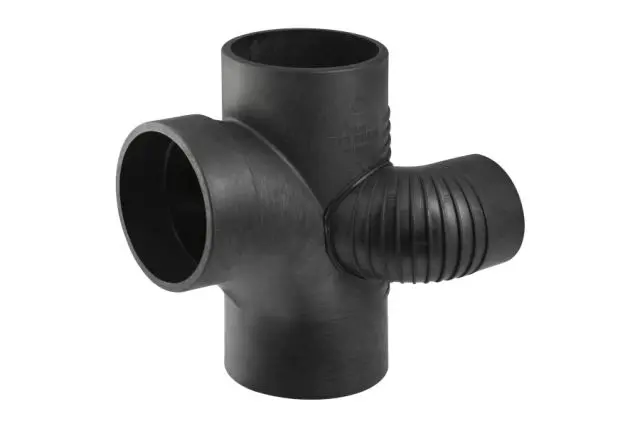 Geberit Silent-db20 SchachtabzweigMAX Innenradius links, DN100/DN100/DN70 310172141
