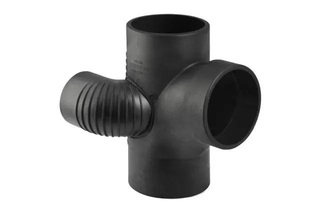 Geberit Silent-db20 SchachtabzweigMAX Innenradius rechts DN 90/90/70 308871141