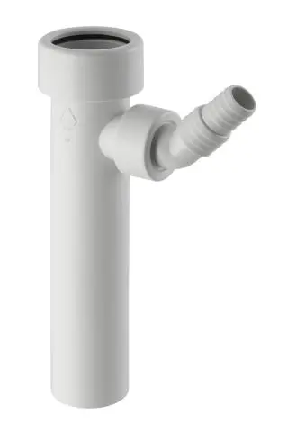 Geberit Waschmaschinen-Bausatz in PP weiss mit Anschlussgewinde G1 152274111