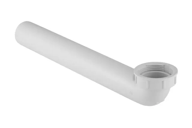 Geberit Anschlussbogen G1 1/2 x 40 mm weiss alpin 252235111