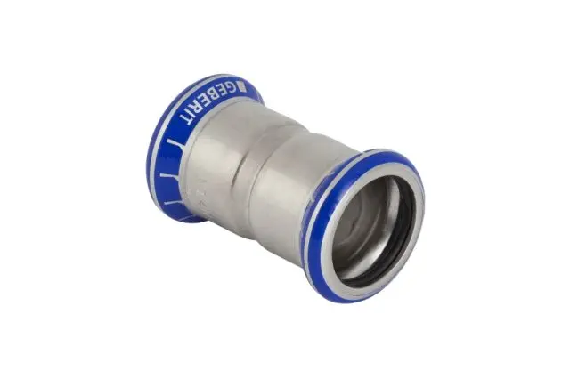 Geberit Mapress Stainless steel coupling / pressing socket diameter 28 CrNiMo steel  32005