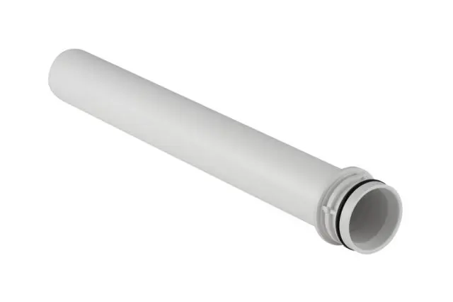 Geberit Abgangsrohr m. O-Ring d 32 weiss alpin zu Waschtisch-Siphon 241408111