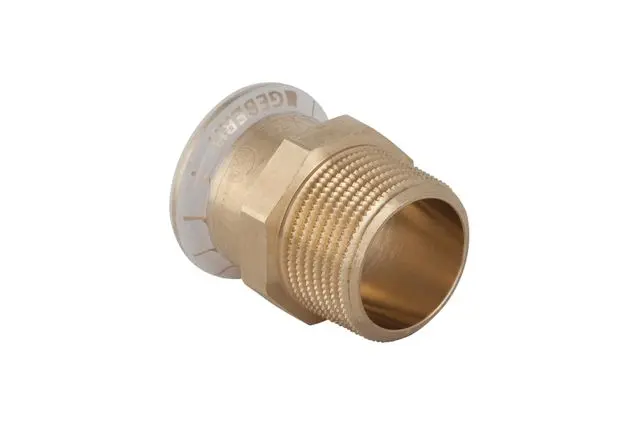 Geberit Mapress Adaptor with male thread diameter 28xR1 (Rg)  61708