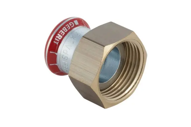 Geberit Mapress C-Stahl Anschlussverschr. flachdichtend verzinkt d 15xG3/4 25032 13x lieferbar