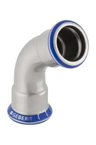 Geberit Mapress Edelstahl Bogen 60  Grad d 76,1 (Cr-Ni-Mo-Stahl) 36168