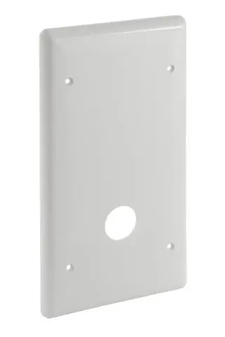 Geberit Abdeckplatte zu Wandeinbausiphon fuer Waschtisch 254408111