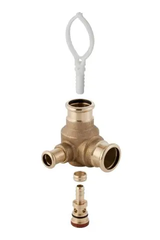 Geberit Mapress Anschluss-Set d 28x15x28 fuer innenliegende Zirkul. (Rg) 61275