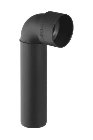 Geberit Silent-PP Anschlussbogen lang DN40/40  390186141