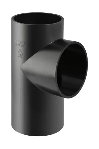 Geberit PE Abzweig 88,5  Grad DN56/56  363165161
