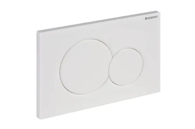 Geberit Sigma01 Betaetigungsplatte  hochglanz-verchromt fuer 2-Mengen-Spuelung 115770215