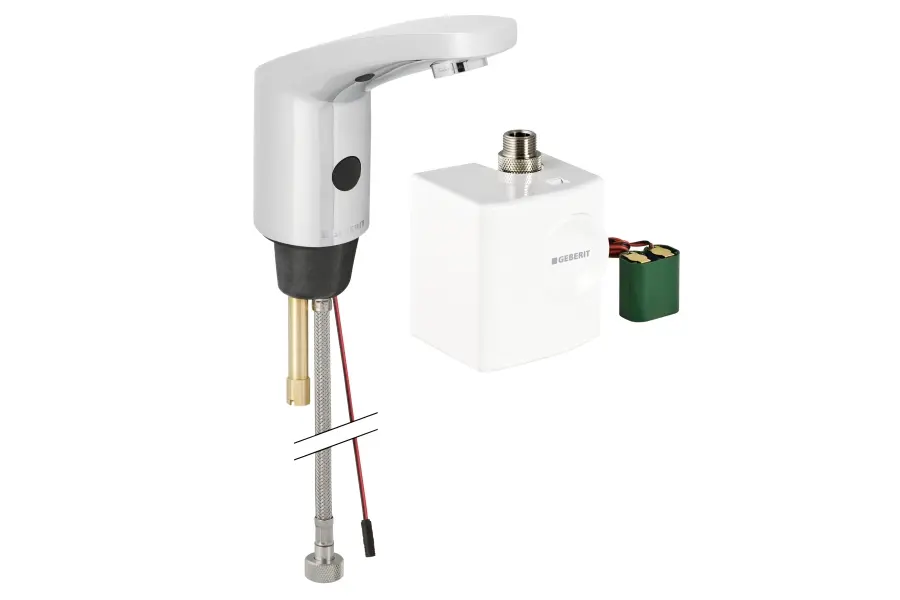 Geberit HyTronic185 Waschtischarmatur IR/Generator beruehrungslos ohne Mischer 116335211
