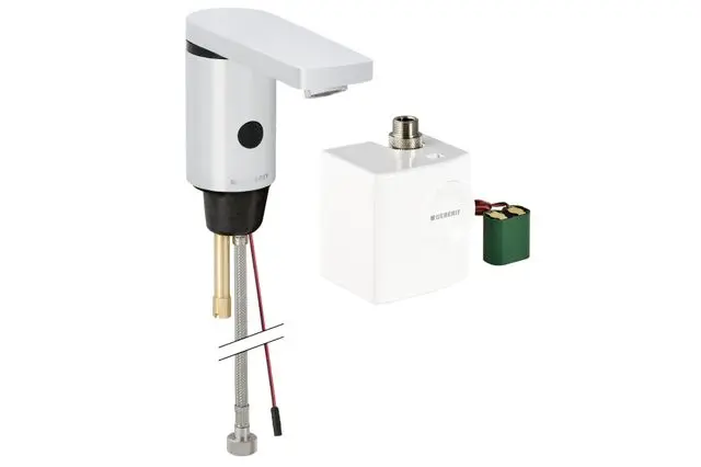 Geberit HyTronic186 Waschtischarmatur IR/Generator beruehrungslos ohne Mischer 116336211