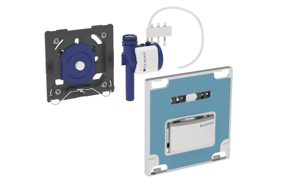 Geberit Urinalsteuerung pneumatisch Sigma50 weiss alpin 116016115