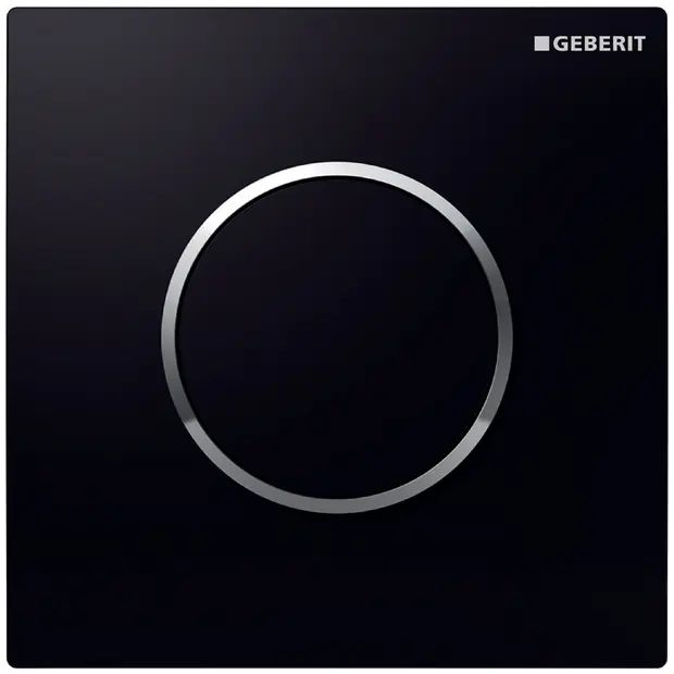 Geberit HyTouch UR-Handausloesung schw/verchromt Kunststoff Sigma10 pneumatisch 116015KM1