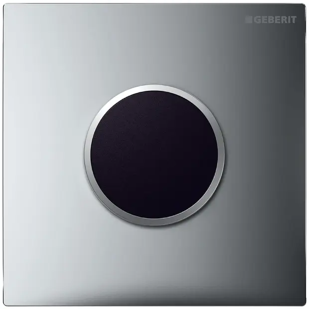 Geberit HyTronic UR-Strg. Sigma10 hochglanz verchromt Zink-Druckguss beruehrungslos IR/Netz 116025KH1