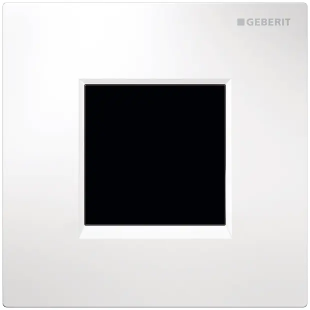 Geberit UR-Strg. mit elektronischer Spülausl. Netz, Abdeckplatte Typ 30 weiß 116027KJ1