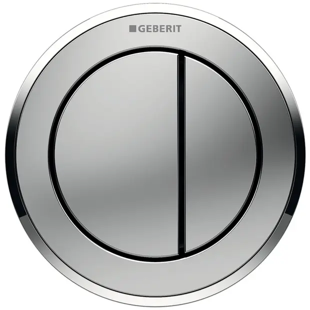 Geberit Fernbetätigung Typ 10 pneumatisch für 2-Mengen-Sp. UP-Drücker mattchrom/glanz 116055KN1