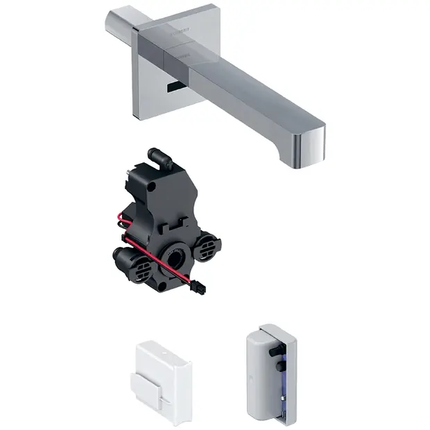 Geberit Waschtischarmatur Brenta Wandmontage mit UP-Funktion Genr. L 17cm o. Mischer 116275211