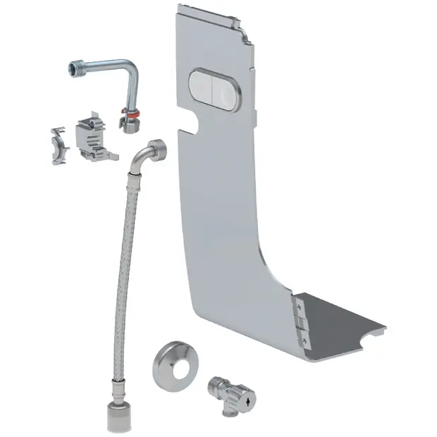 Geberit Wasseranschlussset zu Geberit AquaClean Mera konventionell weiß-alpin 147033111