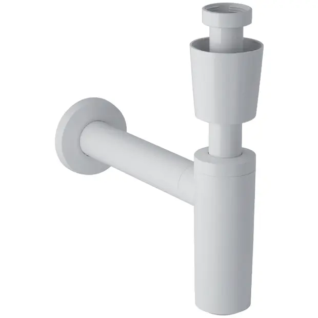 Geberit Tauchrohrgeruchsverschluss für WT Abgang horiz. d32 G1 1/4\" weiß-alpin 151024111