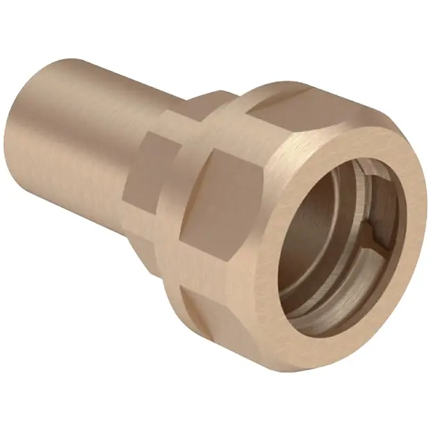 Geberit Mapress Übergang mit Klemmringverschr für Wellrohre NPW Ms d28-DN25 22444