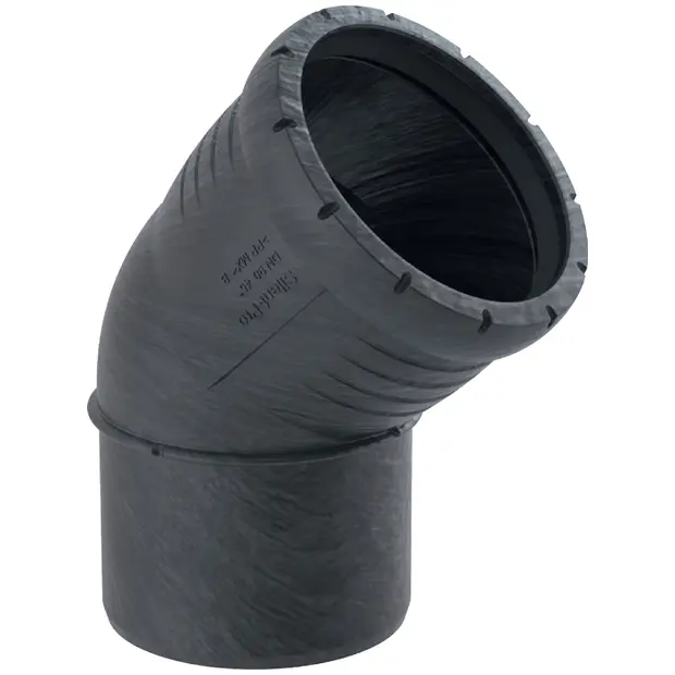 Geberit Silent-Pro Bogen 45Gr d50mm 393222141