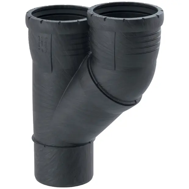 Geberit Silent-Pro Parallelabzweig 45Gr d90/90 393457141