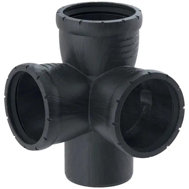 Geberit Silent-Pro Eckabzweig 87,5Gr d90/90/90 393459141