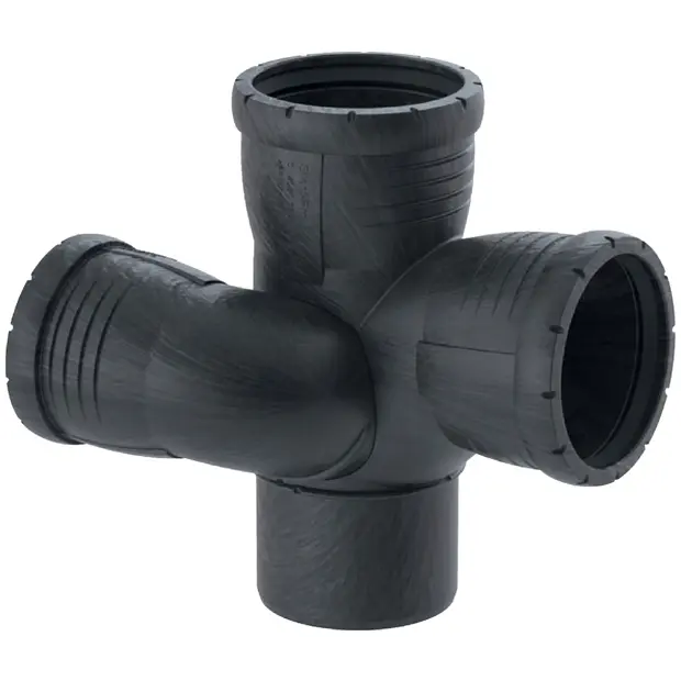 Geberit Silent-Pro Schachtbogenabzweig 87,5Gr d90/90/75 rechts 393463141