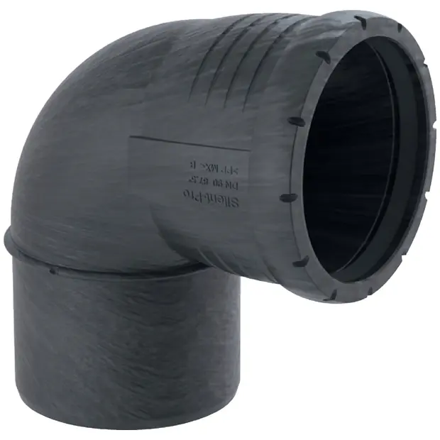 Geberit Silent-Pro Bogen 87,5Gr d110mm 393524141