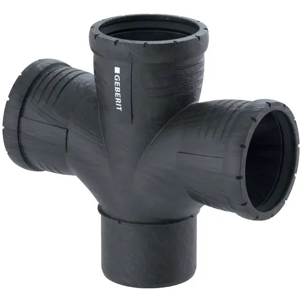 Geberit Silent-Pro Bogenabzweig 2-fach 87,5Gr d110/110/110 393566141
