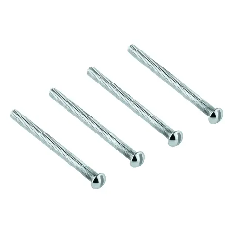 Grohe Halbrundschraube 00038 für Rosette M4X52 4 Stück chrom 0003800M
