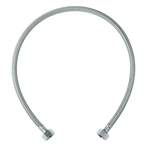 Grohe Anschlussschlauch 07227 für Taron Duschsystem 1/2\"x1/2\""x770 chrom 07227000