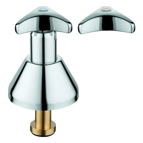 Grohe Oberteil 11330 für UP-Ventile Trecorn Gr. Mark. blau 1/2\" chrom 11330000
