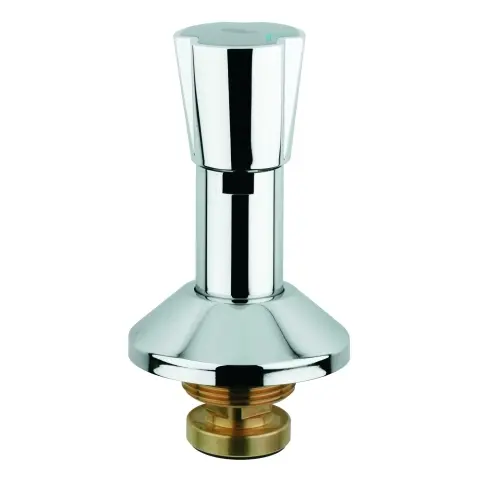 Grohe Oberteil 11516 1 1/4\" für UP-Ventile Dreikantgriff blau/rot chrom 11516000