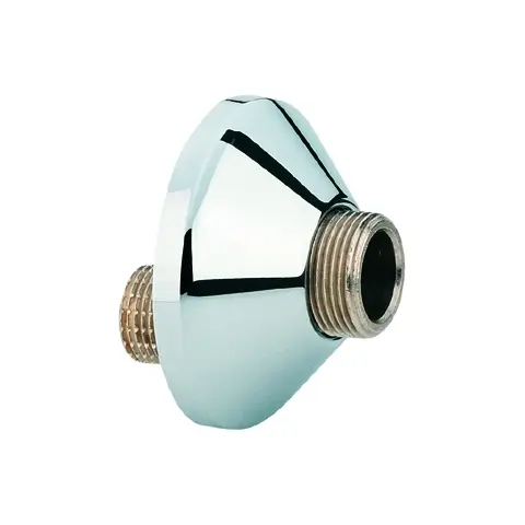 Grohe S-Anschluss 12075 Verstellb. 7,5mm mit Schalldämpfer 1/2\"x3/4\"" chrom 12075000