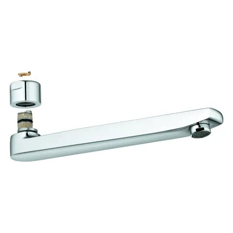 Grohe Gussauslauf 12263 chrom für WT-Batterie Euroeco Spezial 12263000