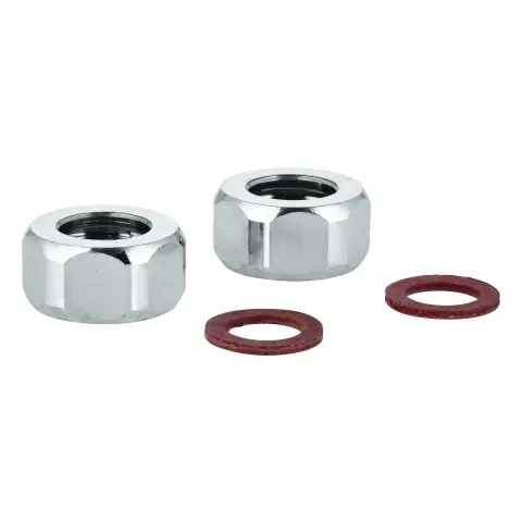 Grohe Anschlussmutter 12902 1/2\"x14,5 2 Stück chrom 1290200M